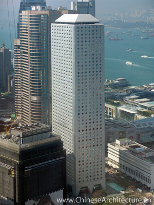 Asian Architecture on Jardine House 1 Connaught Place Hong Kong Hong Kong S A R Hong